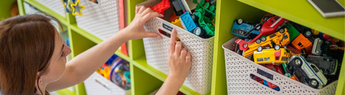 Image de capa do post Conheça dicas infalíveis para organizar brinquedos em uma casa com crianças